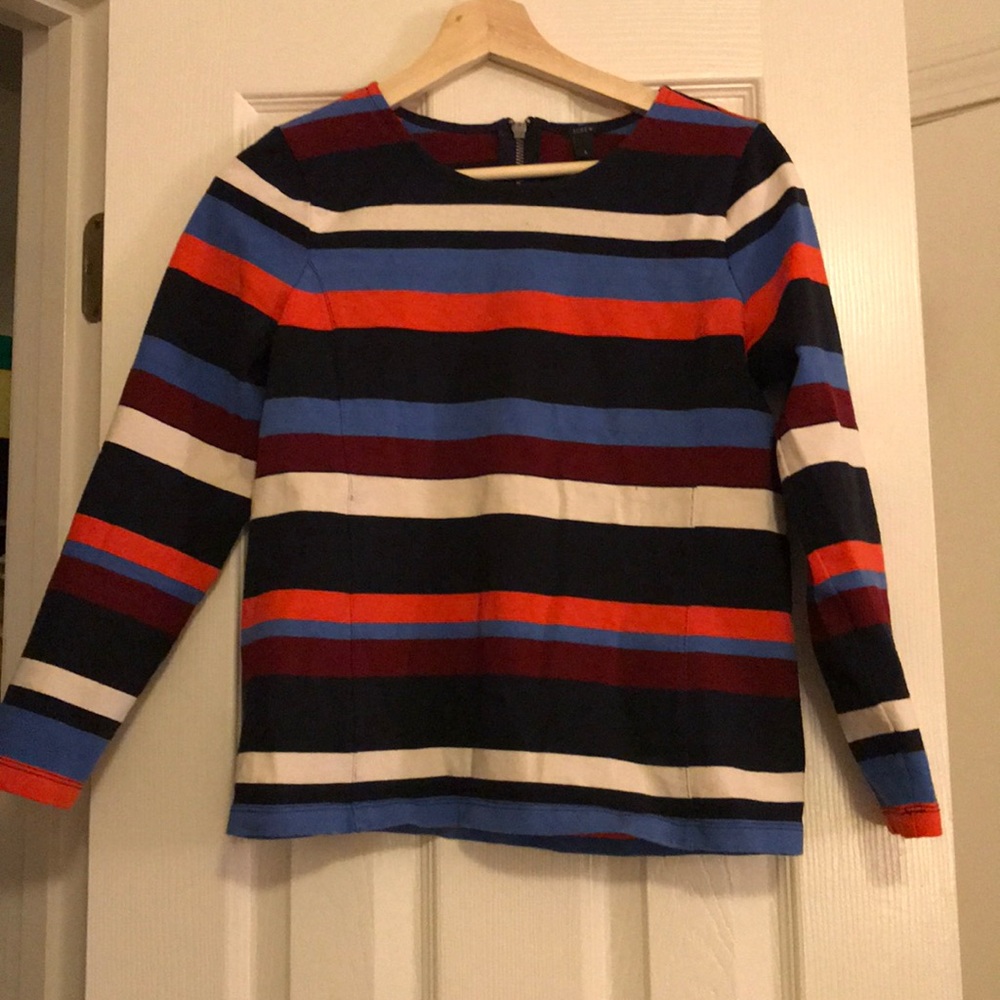 Zipped Back JCrew Shirt